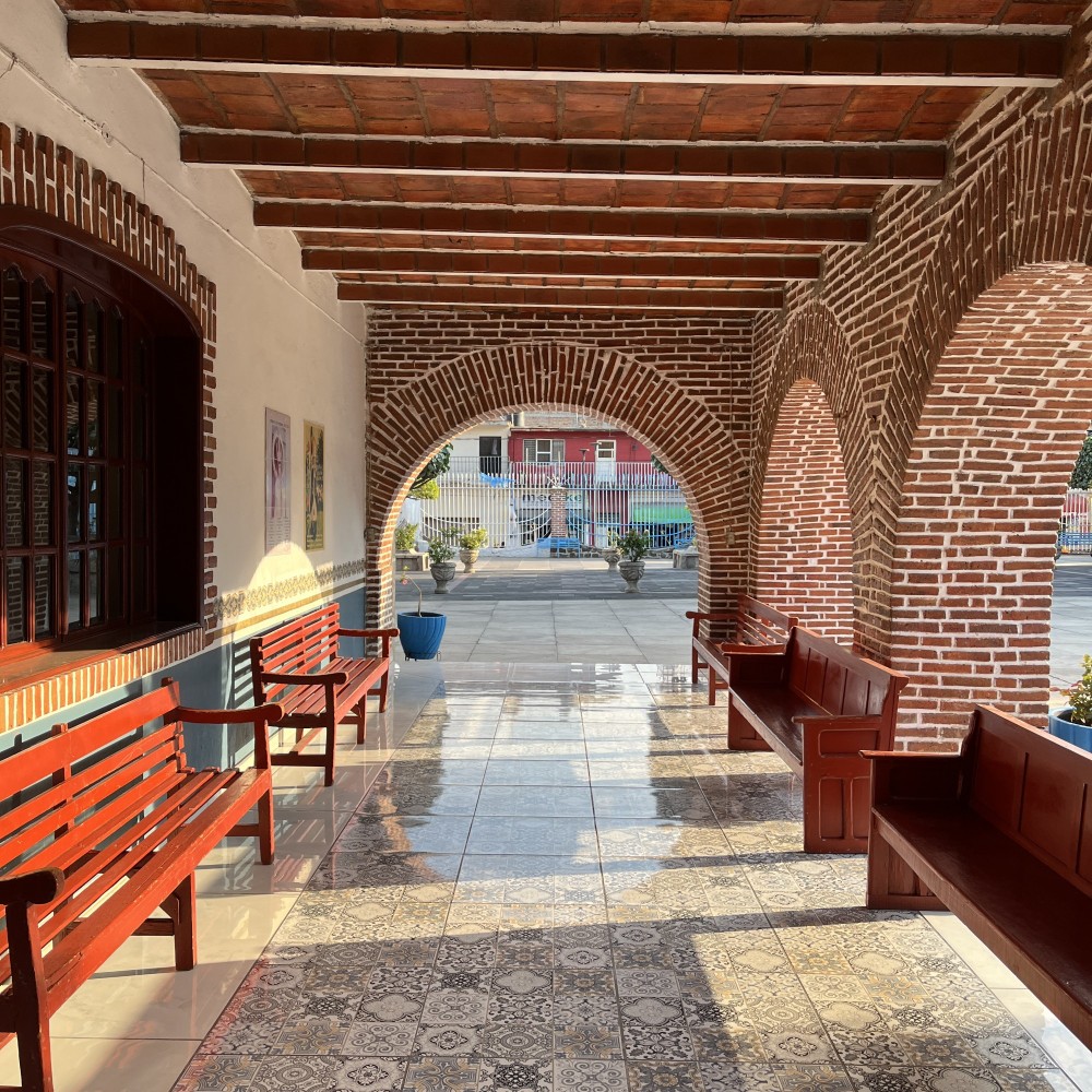 Arcos del hospital del templo